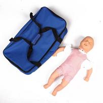 Kūdikio infarkto modelis Kūdikio kvėpavimo takų obstrukcijos mokymo manekenas CPR manekenas Medicininė mokymo priemonė ONE SIZE blue