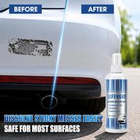 Fast Multi Purpose Adhesive Remover Spray Sticker Glue Cleaner for Car Glass Home No Residue 100ml With Plastic Scraper 100ml white