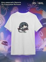 Zenless Zone Zero Jane Doe T-Shirt S white