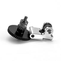For Flashforge Adventurer 5M/5M Pro CNC Nanocoated Extrusion Head Gear Kit Extruder Dual Drive Gear 3D Printer Hotend Print Part