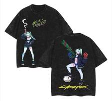 Cyberpunk 2077 Vintage Washed Tee 110 gray