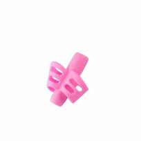 1Pcs Soft Silica Pencil Grasp Three-Finger Gel Pen Grips Children Writing Training Correction Tool Pens Holding for Kids Gifts
