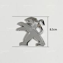 New 3D Car Hood Front Bonnet Grill Trunk Rear Number Emblem Sticker Suitable for Peugeot 408 508 508L 4008 5008 Car Accessories