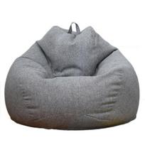 Vienspalvis audinys Lazy Lounger Bean Bag Maišas kėdė Sofa Apsauga nuo dulkių S