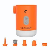 2 PRO - Portable Air Pump Electric Inflator with Camping Light and Emergency Power Supply for Outdoors orange