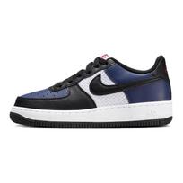 Nike Air Force 1 GS Vidurnakčio Mėlynumo Juodos Spalvos Tinklelio Vaikų Sportbačiai Mėlyni Balti Universitetinės Raudonos Spalvos HJ9201-400 39 black