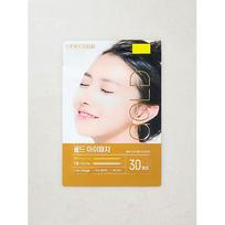 Daiso Gold Eye Patch 30 Sheets white