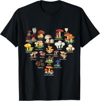 Mushroom Mycology Fungi Foraging Mushrooms Whisperer Fungus T-Shirt Unisex T-Shirt XXL black