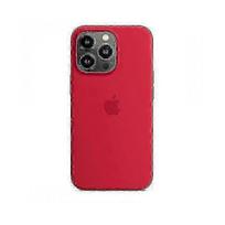 (Red) Silicone Case With Magsafe For Iphone 13 Pro Phone Case vidurnaktis