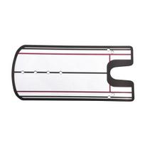 Golf Putting Mirror Training Aid, Putting Posture Practice Alignment Tool, Putter Mirror with Precision Lines for Eye & Body Alignment gray