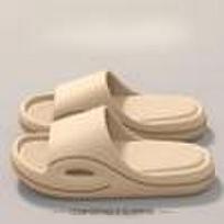 Fashionable EVA Platform Slides with Adjustable Velcro Strap for Indoor and Outdoor Use 44-45 gray