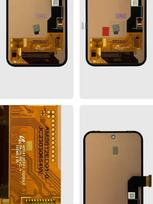 Compatible with Google Pixel 8a (Original) AMOLED Display (Screen) beige