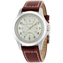 Hamilton Khaki Field King Auto Watch 40mm Analog Beige Dial Men's