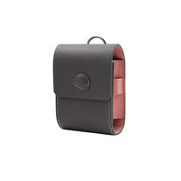 Golf Rangefinder Bag Golf Telescope Measuring Instrument Protective Cover Rangefinder Leather Case pilka spalva
