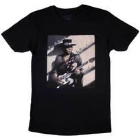 Stevie Ray Vaughan Unisex T-Shirt: Texas Flood Album Cover S black