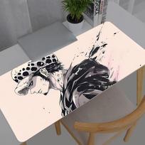 Xxl Mouse Pad One Piece Trafalgar Law Anime Gamer Computer Mousepad Gaming Accessories Tablet Varmilo Keyboard Mausepad 800x300x2mm black
