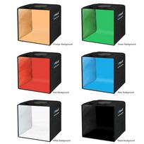 PULUZ Lightbox Mini Photo Studio Light Box with 6 Color Backdrops Photo Shooting Tent Kit 80Pcs LED Light Room Foldable juoda