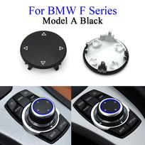 Automobilio interjero CIC IDrive multimedijos jungiklio meniu mygtuko centrinis sukamasis dangtelis BMW E F serijai 1 2 3 4 5 6 7 X1 X3 X4 X5 X6