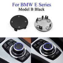 Automobilio interjero CIC IDrive multimedijos jungiklio meniu mygtuko centrinis sukamasis dangtelis BMW E F serijai 1 2 3 4 5 6 7 X1 X3 X4 X5 X6