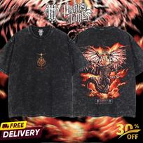 Retro Limited Vintage Bayle The Dread Elden Ring Boss T-Shirt Gildan 5000 Gaming 100 brown