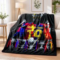 Lamine Yamal Printed Flannel Blanket Warm Comfort Bed Throw For Indoor Home Decoration 100cmx150cm
