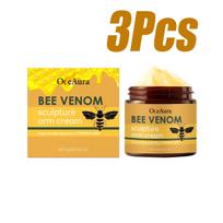 Bee Venom Sculpture Arm Cream Tightening Contours Silky Smooth Texture Brightening Body Care Lotion for Arms Legs Full Body Care 3PCS
