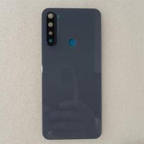 For Xiaomi Redmi Note 8T Battery Back Cover Rear  Note8T 3D Glass Panel Battery Housing Case Repair Replace Parts Black With Lens gray