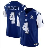 Dallas Cowboys 4 Prescott Mens Football Jersey - Various Sizes Men's 3rd Gen Blue In Stock
