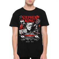 Stephen King Horror Movies T-Shirt / 100% Cotton Tee / Men's Women's All Sizes (yw-189) 130 beige
