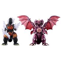 Bandai Godzilla Action Figure Burning Godzilla Destroyah Battle Set vs. pink