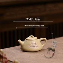 Creative Yixing Zisha Teapot Magnet – Tea Pet Ornament and Decorative Play Piece black