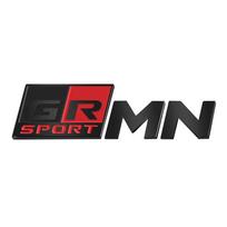 Automobilio lipdukas GR Gazoo Racing Logotipo Ženklelis Emblema Decal for Toyota HV YARiS GRMN 86 GR Sport RZ RC RS Prius Lexus Harrier GR Lipdukas black