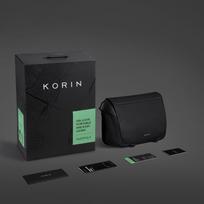 Men's Sling Bag Korin Hubsling X  14 inch Laptop Bag &12.9 Tablet Bag Anti-theft Megnetic Top Cover/ Cut-Resistant /Waterproof Black KY042 juoda