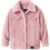 UGG Velvet feel Coat Women's Pink 1113951-AHN S white