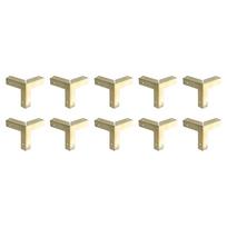Antique Bronze Finish Antique Hardware Corner Protectors Furniture Safety Yellow beige
