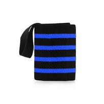 Svorį kelianti apyrankė Elastinė kvėpuojanti riešo apvyniojimai Bandage Sporto salė Svorio kilnojimo jėgos kėlimo riešo atramos atraminis dirželis black
