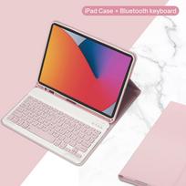 Dėklas iPad 7-os, 8-os, 9-os kartos 10,2 colio Bluetooth klaviatūros dangtelis iPad Air 3-ios kartos Pro 10,5 colio Spanish keyboard red