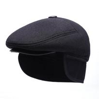 Headgear Ear Protection Peaked Cap Anti-cold Hooded Thermal Cap Earflap Woolen Hat  Keep Warm juoda