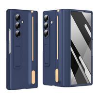 Samsung Galaxy Z Fold 8 Ultra Case with Glass and Stylus, Blue