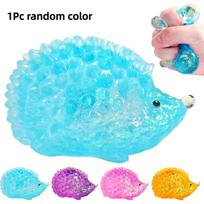 Hedgehog Sugar Squishy Stress Balls Kawaii Squishy Toy For Sensory Squeeze Toys Easter Basket Stuffers Goodie Bag Stuffers blue