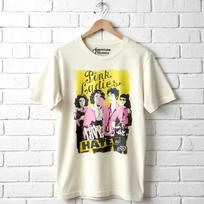 Grease Pink Ladies Love or Hate Us Men's T Shirt 140 beige