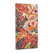 Paperblanks 2026 English Diary Hardcover Sun Slim Gaudi's DE0747-1 beige