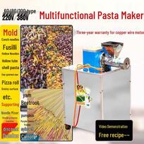 Rongtong Pasta Maker: Seashell, Cat Ear Noodles & More Multifunctional Pasta Machine white