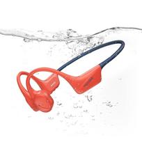DOOGEE BoneBeat Swim Bone Conduction Swmmming Sport Headphones Wireless Headset IP68 Waterproof With Microphone Calls Music 32GB raudona