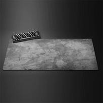 Gray Mouse Pad Large/Small Overlocked Mousepad XXL Desktop Keyboard Table Pad Gray Series Game Desk Mat Computer Accessories 300X600X2mm