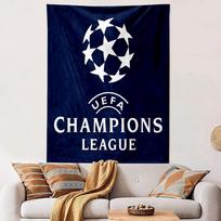 UEFA Champions League Logo Patterned tapestry home decor, suitable for bedroom and living room, gift 75x90cm(29x35in)