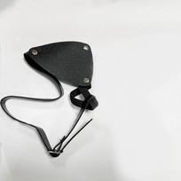 Vintage Pirate Eye Patches Medieval Style Cosplay Costume Accessories Funny Leather Eye Mask  Party Left black