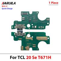 USB Dock Connector Charging Port Flex Cable For TCL 11 Plus 11 SE 11 Pro 1G 11R 1G 11Y T6111 Charger Board With Mic Module blue
