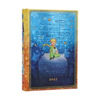 Paperblanks 2027 Diary English Edition Hardcover Saint-Exupéry The Little Prince Mini Size Planner Organizer DE1890-3 blue