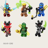 Minifigūrėlės Lėlės Konstravimo plytos Plytelės Modelių rinkinys Berniukai Vaikai Gimtadienis Kalėdos Naujieji Metai Vaikų dienai edukacinės dovanos